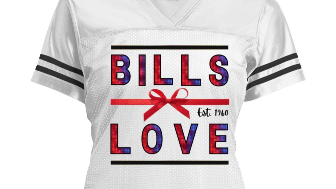 Buffalo Bills Women's Jersey T-Shirt
