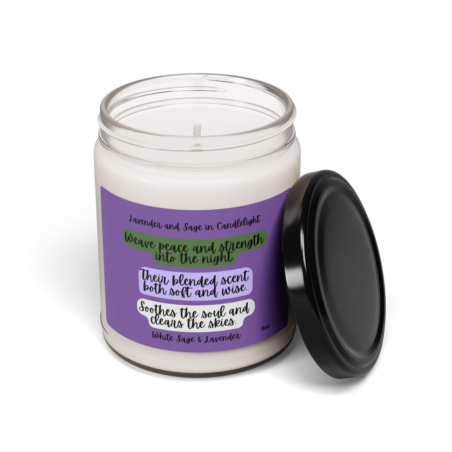 White Sage & Lavender Candle