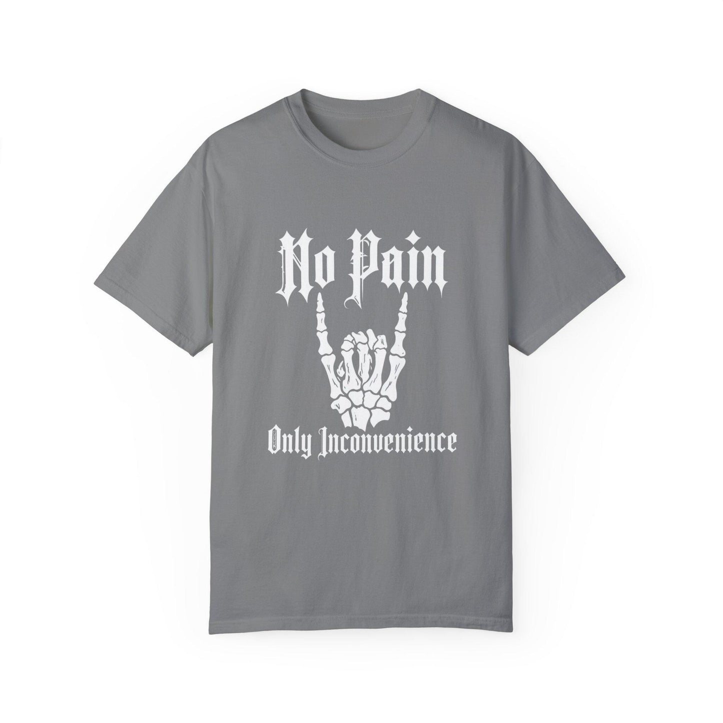 Gothic No Pain Only Inconvenience Unisex T-Shirt - Alternative Clothing, Dark Fashion, Edgy Tee, Punk Rock Shirt, Emo Outfit