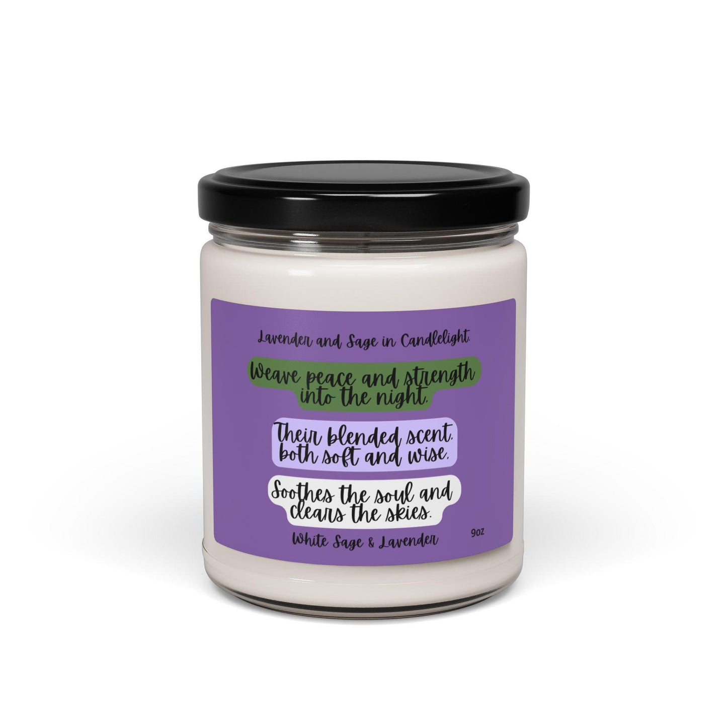 White Sage & Lavender Candle