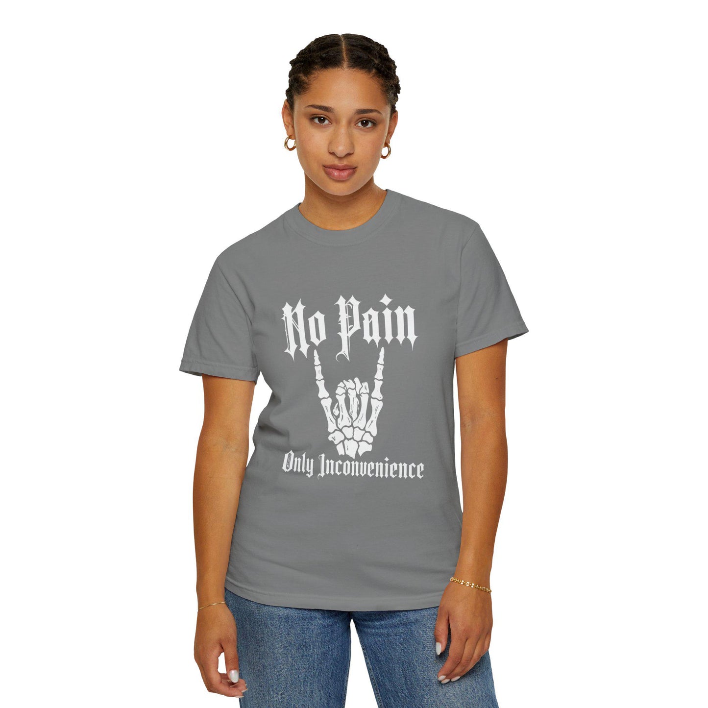 Gothic No Pain Only Inconvenience Unisex T-Shirt - Alternative Clothing, Dark Fashion, Edgy Tee, Punk Rock Shirt, Emo Outfit