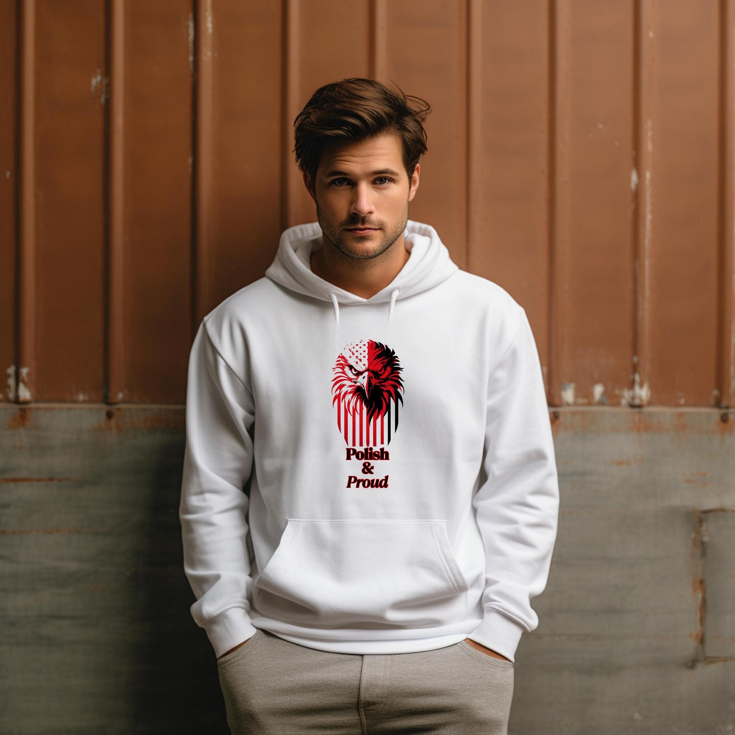 Polish Falcon Pride Pullover Sweatshirt